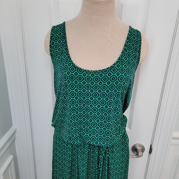2/$20 Banana Republic Geometric Dress Large - Picture 2 of 9